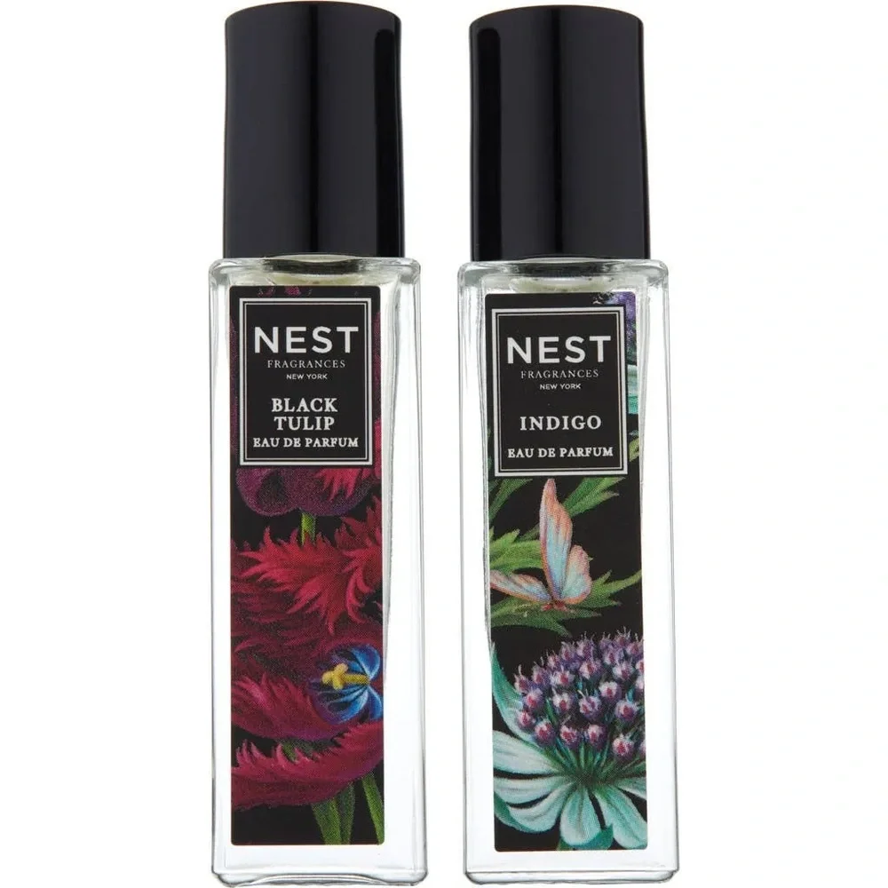 NEST Fragrances, “Inked By Nest” 2 Eau de Parfum Rollerballs, 2 Scented Tattoos
